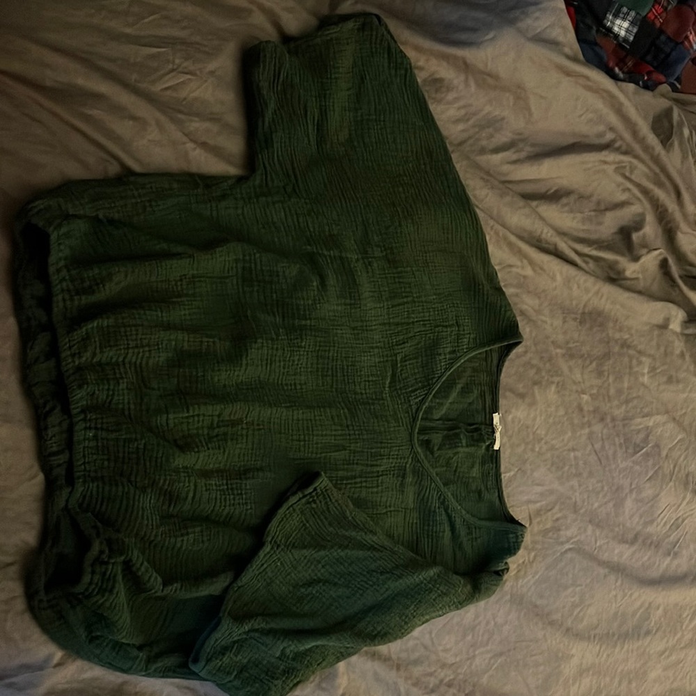 Suunday gauze dolman sleeve top